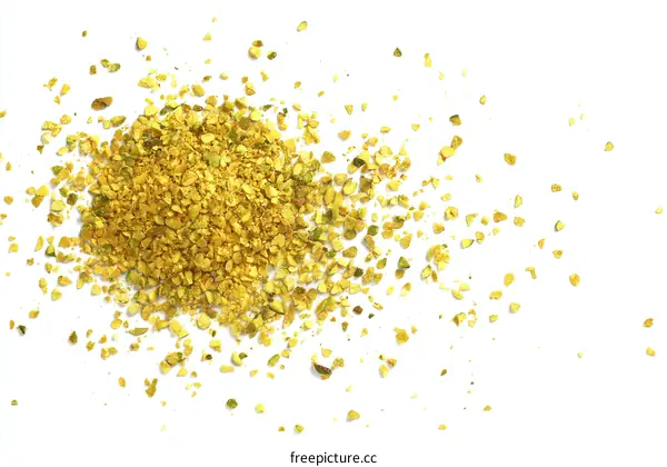 Pistachio Pieces Food Texture