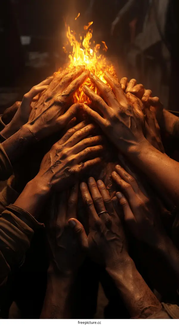 United Hands Over Fire