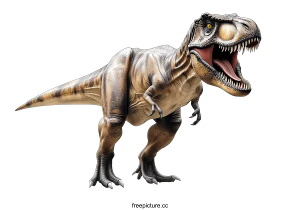 [Transparent Background PNG]Powerful Tyrannosaurus Rex Illustration