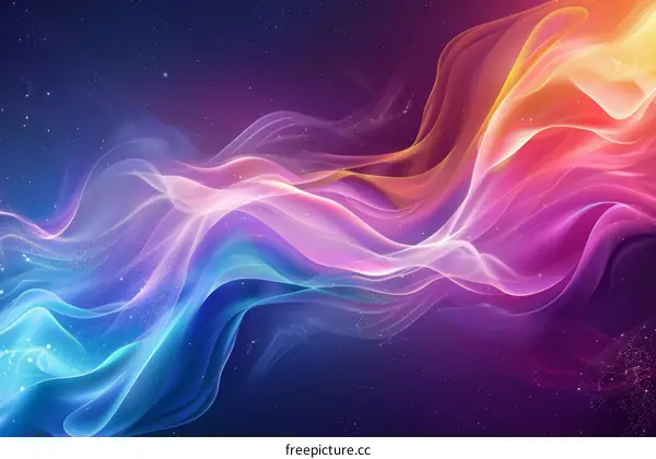 Nebula in the Deep Sea of Stars: A Cosmic Tapestry