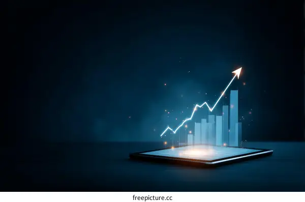 Digital Growth Chart on Tablet