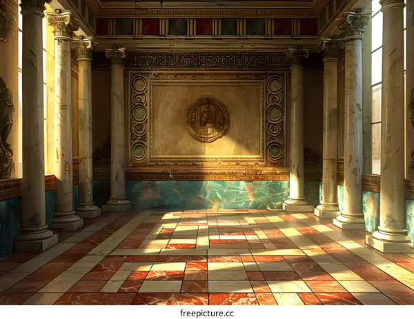 The grandeur of ancient Greek architecture