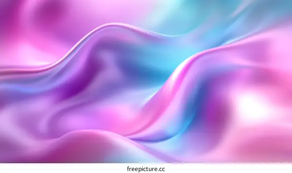 Abstract Holographic Fabric Texture Background