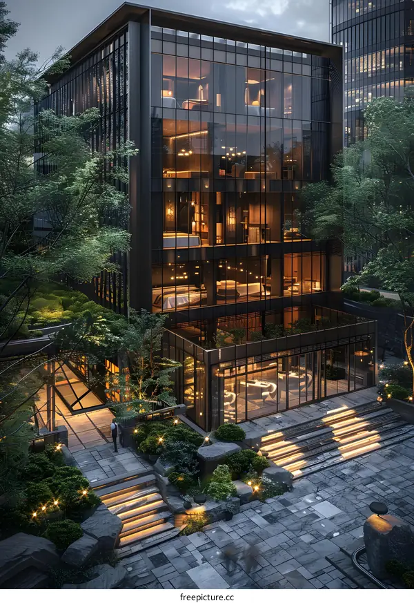 Japanese Courtyard Hotel