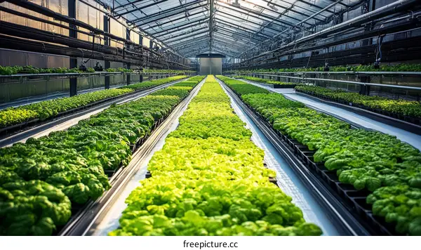 Hydroponic Vegetable Greenhouse Production