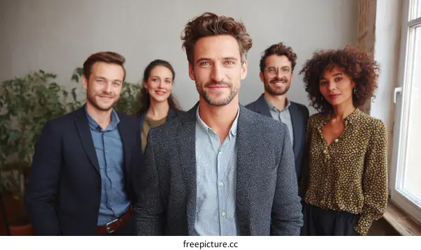 Successful Business Team Portrait