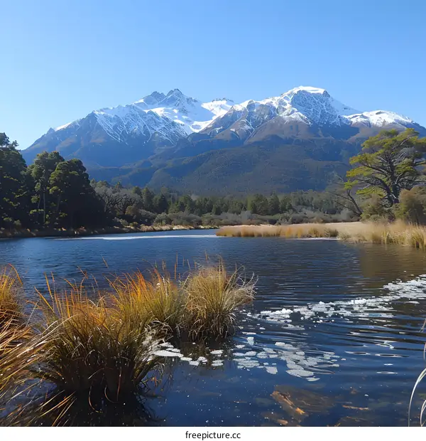 Lake Wakatipu and the Remarkables mountain range, New Zealand