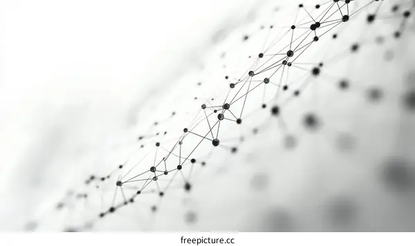 Abstract Network Connections Illustration