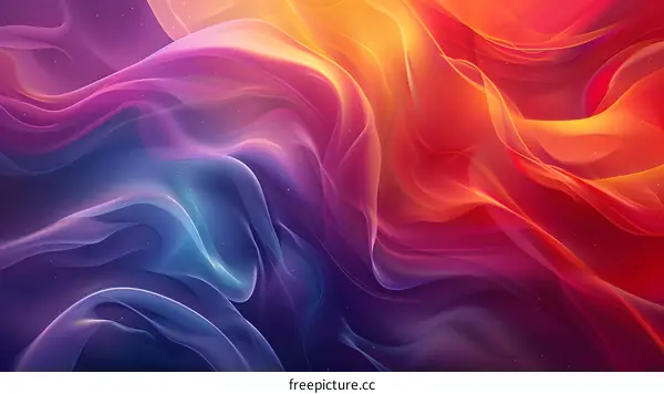 Colorful abstract painting
