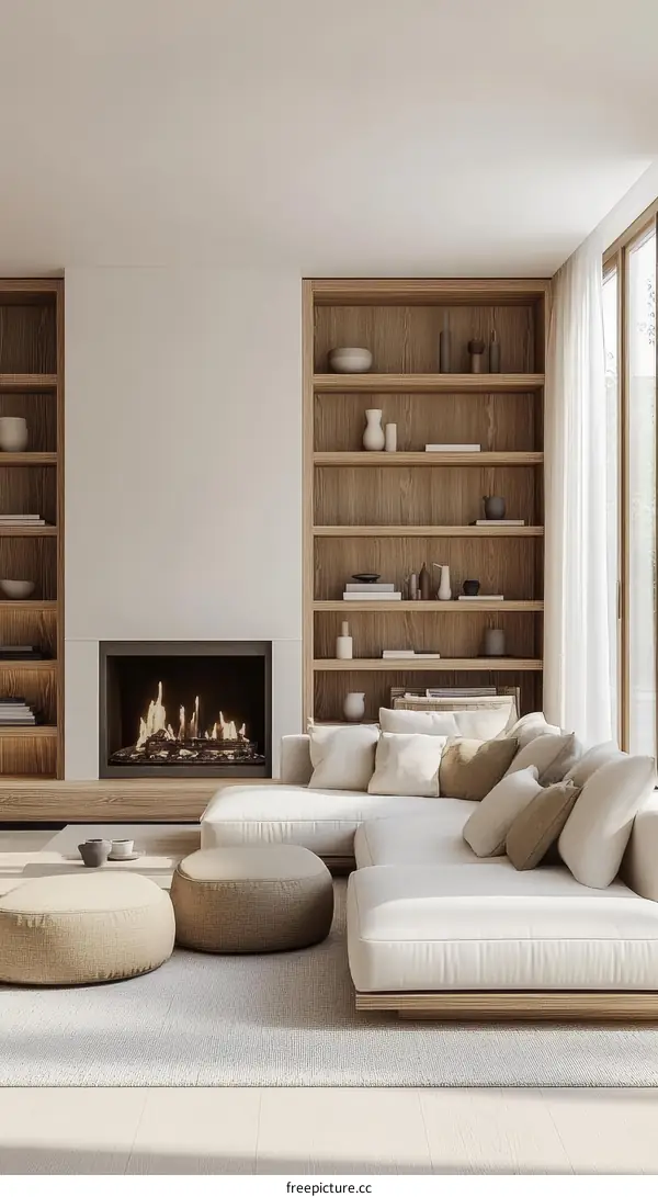 Modern Minimalist Living Room Interior Design