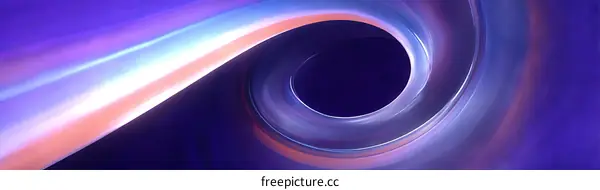 Abstract Spiral Art Design