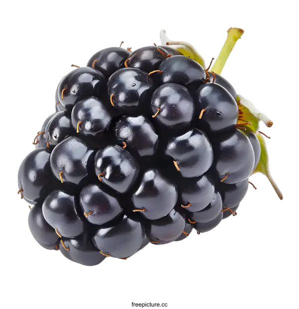 [Transparent Background PNG]blackberry isolated on white background