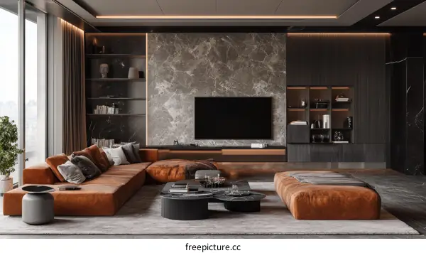 Modern Luxury Living Room Design
