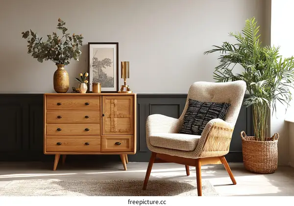 Mid-Century Modern Living Room Decor