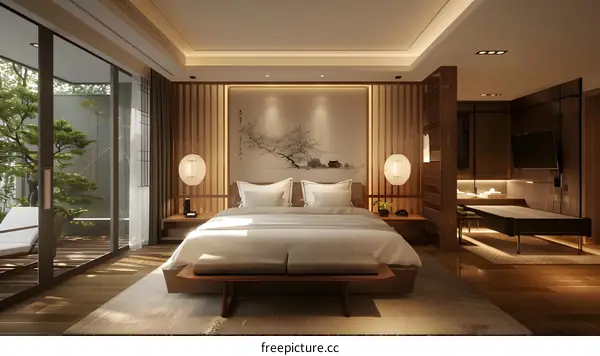 Japanese style bedroom