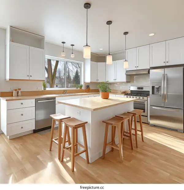 Design Ideas For Farmhouse Kitchen With Island