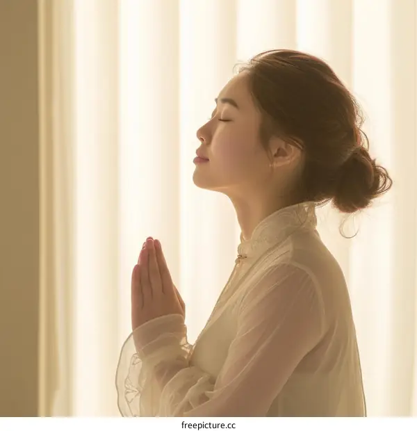 Praying for inner peace and strength in times of uncertainty