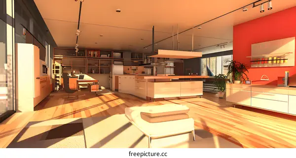 Modern Minimalist Kitchen Interior Design