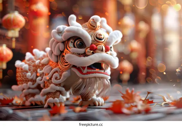 Lion Dance Performance: Cultural Tradition