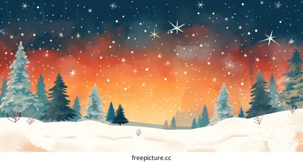 Snowy Landscape