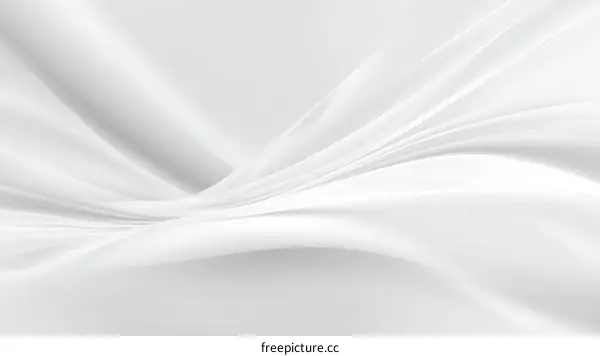 Elegant White Fabric Texture Background