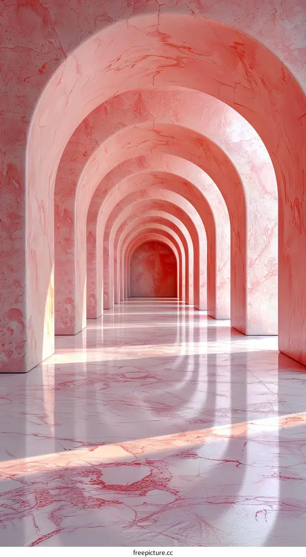 Minimalist Geometric Corridor