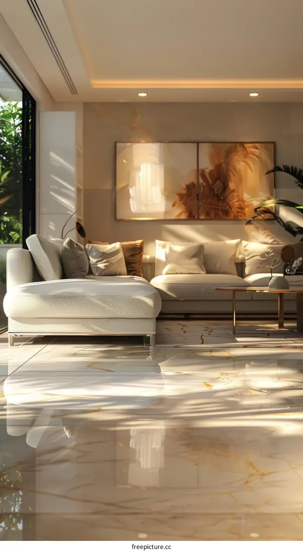 Modern and Minimalist Living Room Design