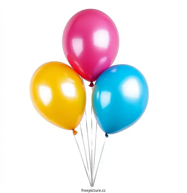 Colorful Bunch of Party Balloons