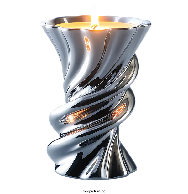 [Transparent Background PNG]Modern Abstract Candle Holder Design