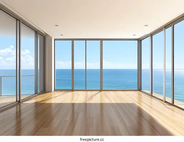 Ocean View Room With Floor to Ceiling Windows