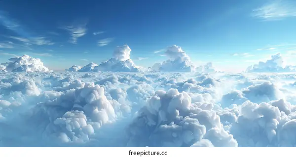 Stunning Cumulus Cloudscape