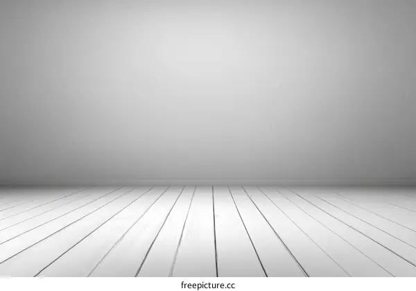 Empty White Room Interior Design Mockup