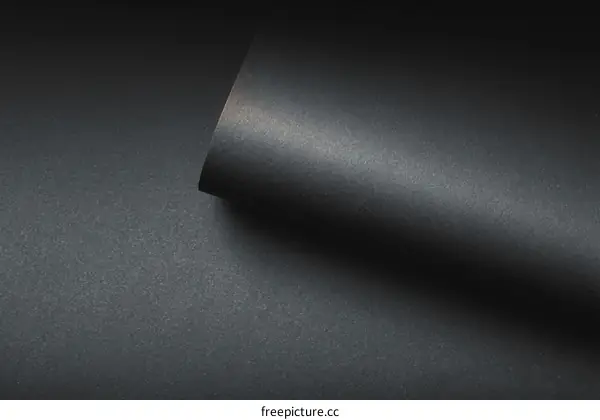 Dark Gray Textured Paper Roll