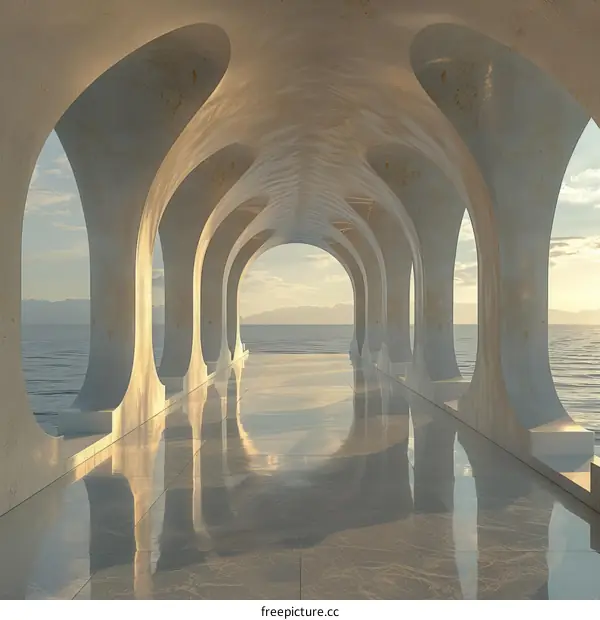 Coastal Archway Architectural Design
