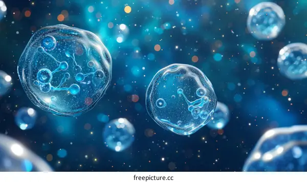 Illustration of a cell