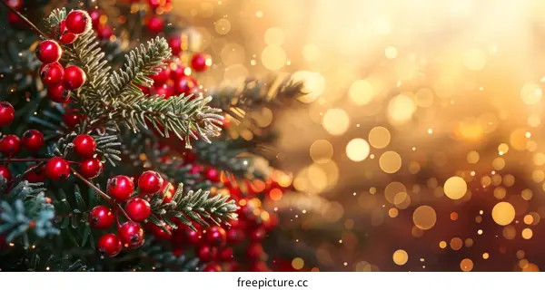 Christmas Family Gathering at Decorated Tree