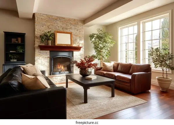 Modern Cozy Living Room Interior Design