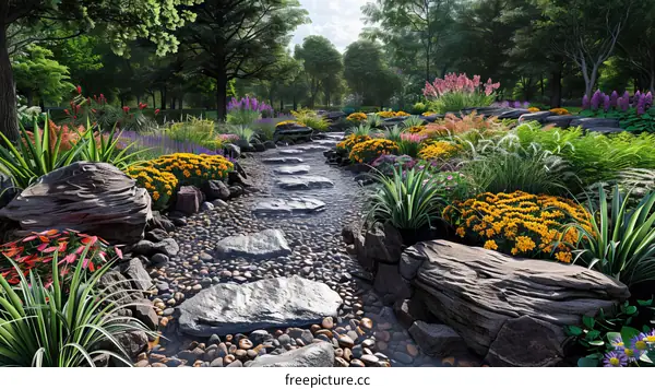 Landscape design renderings