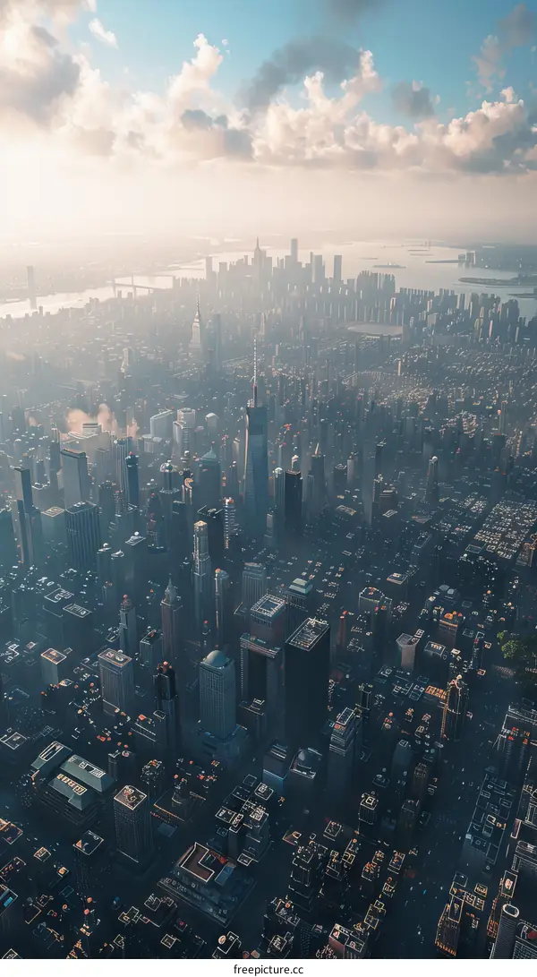 Iconic New York City Skyline