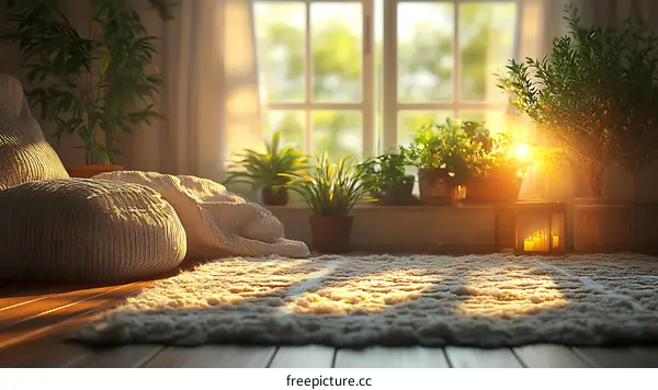 Sunrise Cozy Room Interior Design
