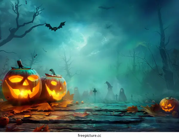 Halloween Pumpkin Illustration