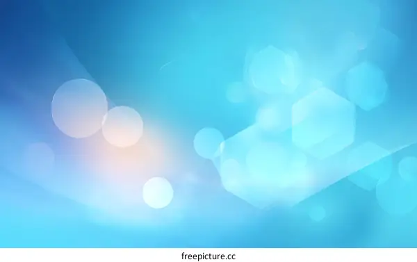 Abstract Light Blue Background Design