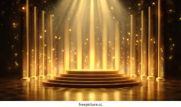 Golden Stage Spotlight Grand Venue