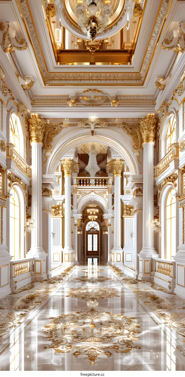 Luxurious Palace Interior