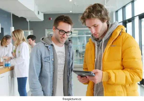 Collaboration in a Modern Science Lab