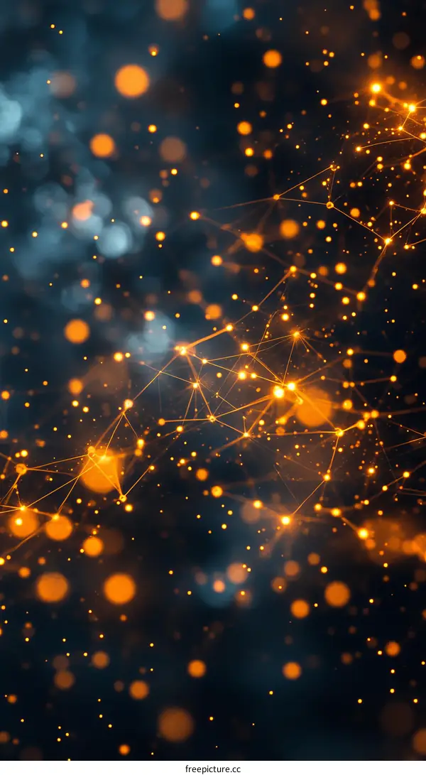 Abstract Network Connection Illustration