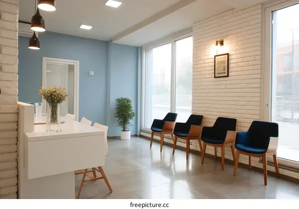 Modern Waiting Area Interior Design