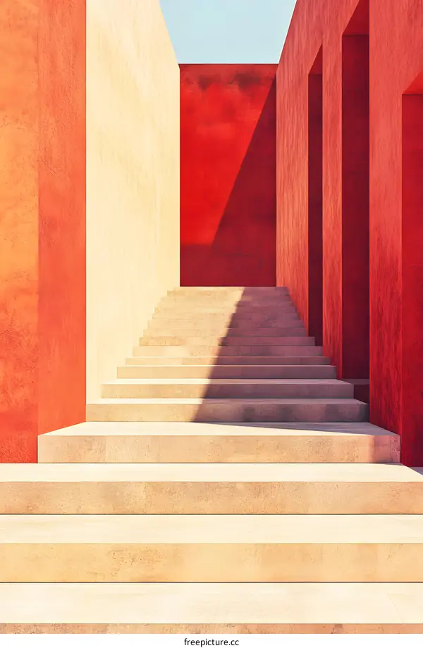 Minimalist Staircase Architecture Design