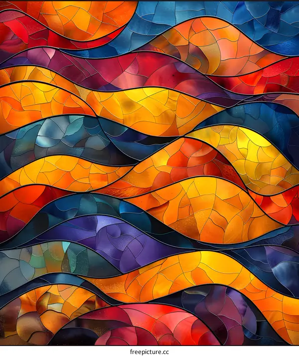 Stained glass window