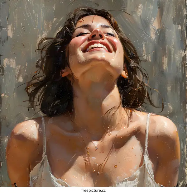 portrait of a beautiful woman